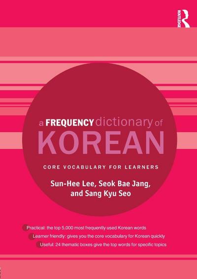 A Frequency Dictionary of Korean