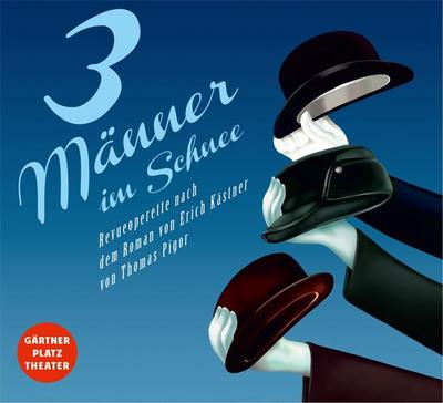 Drei Männer im Schnee, Audio-CD, Audio-CD