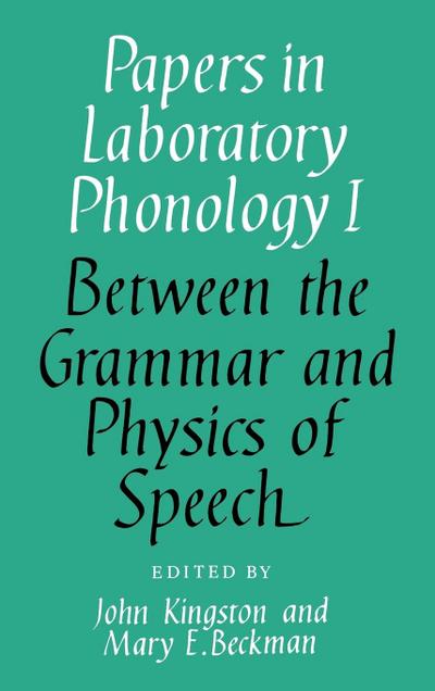 Papers in Laboratory Phonology