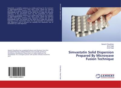 Simvastatin Solid Dispersion Prepared By Microwave Fusion Technique