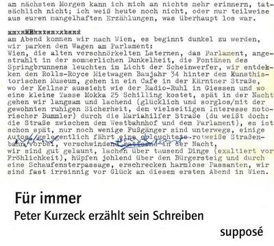 Für immer