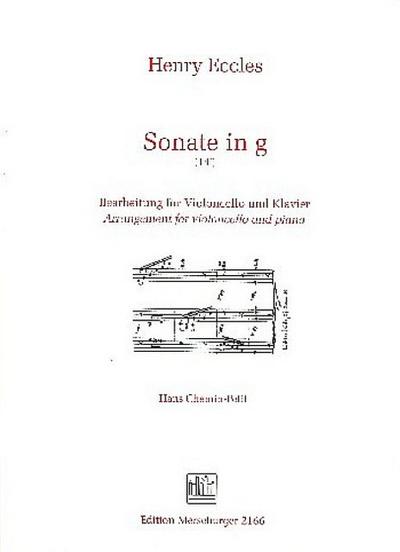 Sonate g-Moll für Violoncello und Klavier