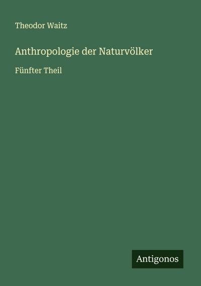 Anthropologie der Naturvölker