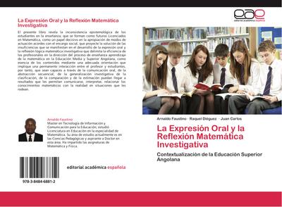 La Expresión Oral y la Reflexión Matemática Investigativa