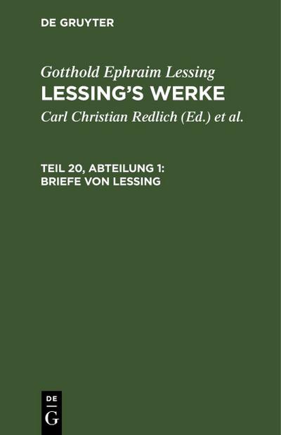 Briefe von Lessing