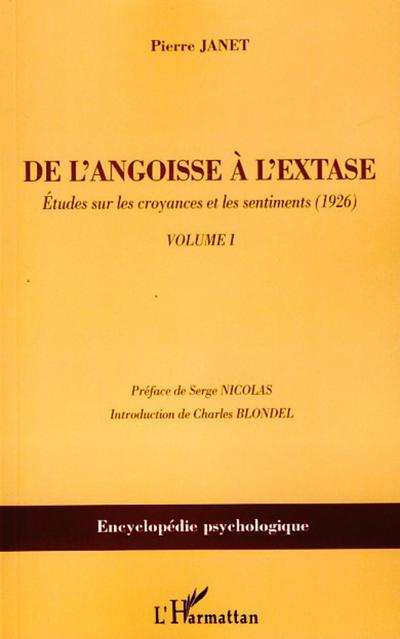 De l’angoisse à l’extase