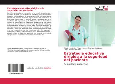 Estrategia educativa dirigida a la seguridad del paciente