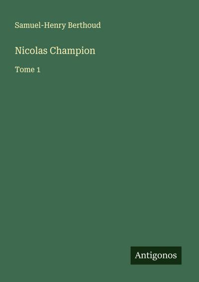 Nicolas Champion