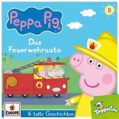 Peppa Pig Hörspiel 08. Das Feuerwehrauto (und 5 weitere Geschichten)