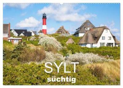 Sylt süchtig (Wandkalender 2026 DIN A2 quer), CALVENDO Monatskalender