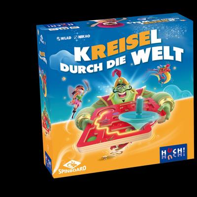 Kreisel durch die Welt