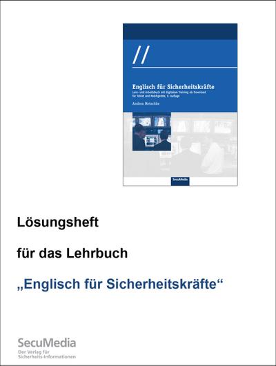 Lösungsheft für das Lehrbuch
