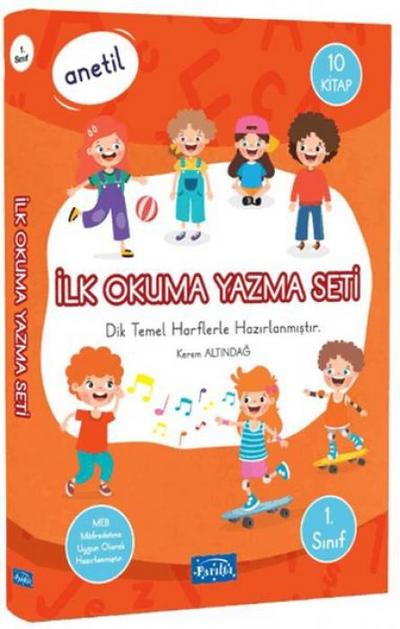 Anetil - Ilk Okuma Yazma Seti - 10 Kitap Takim