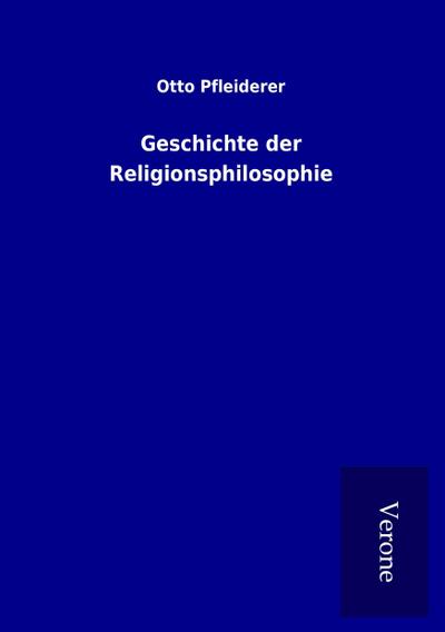 Geschichte der Religionsphilosophie
