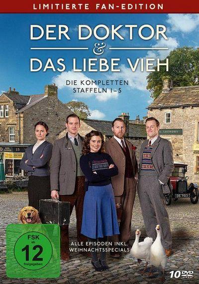 Der Doktor und das liebe Vieh - Die kompletten Staffeln 1-5. Staffel.1-5, 10 DVD (Limited Fan Edition)