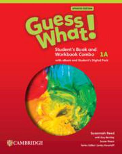 Guess What! American English Level 1a Combo Student’s Book and Workbook with Student’s Digital Pack Updated