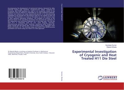 Experimental Investigation of Cryogenic and Heat Treated H11 Die Steel