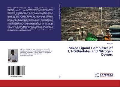 Mixed Ligand Complexes of 1,1-Dithiolates and Nitrogen Donors