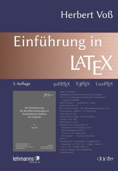 Einführung in LaTeX