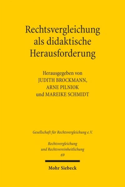 Rechtsvergleichung als didaktische Herausforderung