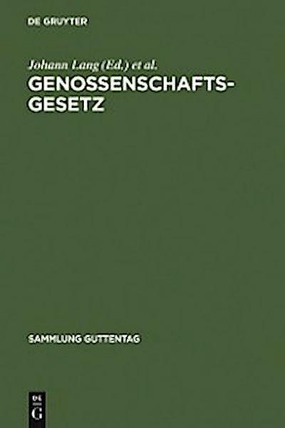 Genossenschaftsgesetz