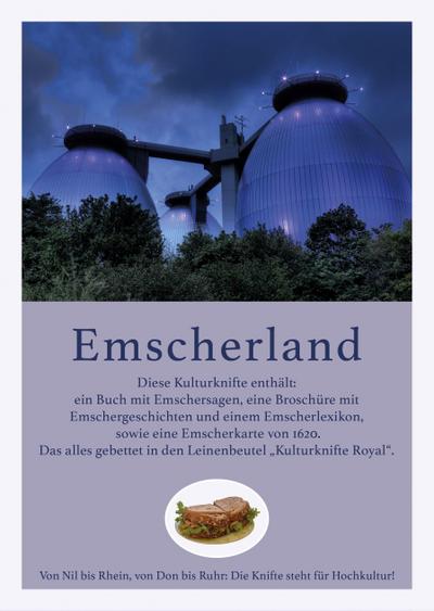 Emscherland, m. 1 Buch, m. 1 Buch, m. 1 Karte, m. 1 Beilage