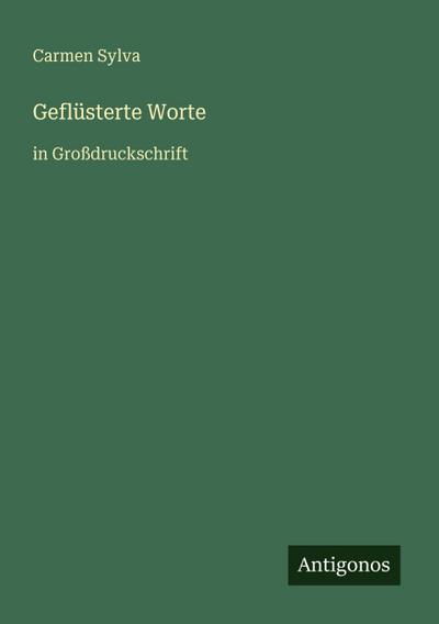 Geflüsterte Worte