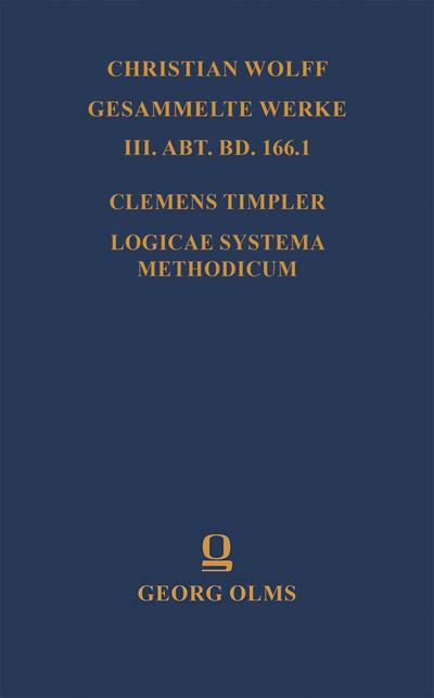 Logicae systema methodicum