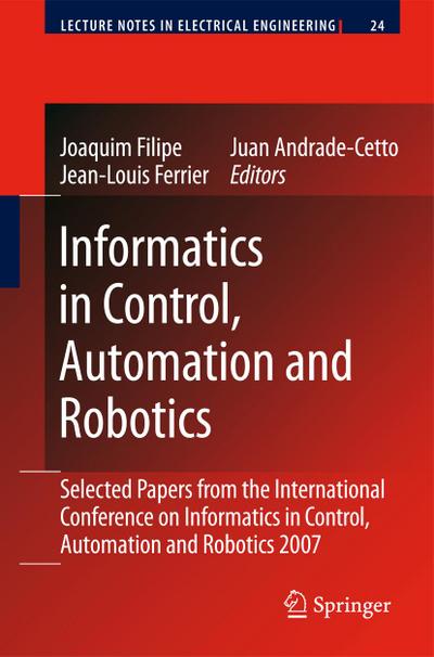 Informatics in Control, Automation and Robotics