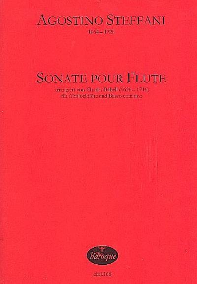 Sonatine pour flûtefür Altblockflöte und Bc