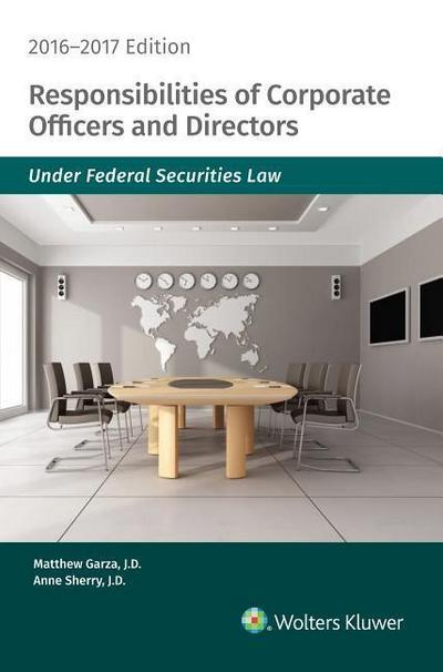Responsibilities of Corporate Officers & Directors 2016-2017