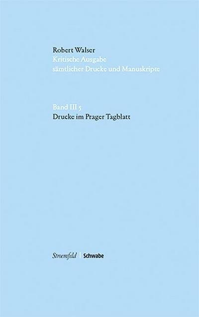 Drucke im Prager Tagblatt