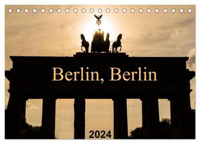 Berlin, Berlin 2024 (Tischkalender 2024 DIN A5 quer), CALVENDO Monatskalender