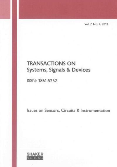 Transactions on Systems, Signals and Devices Vol.7, No.4