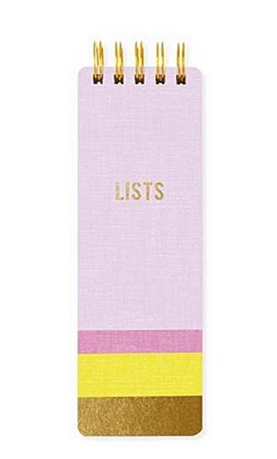 Report Journal: Lavender & Neon - Notizblock mit stabiler Ringbindung: Lavender & Neon