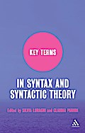 Key Terms in Syntax and Syntactic Theory
