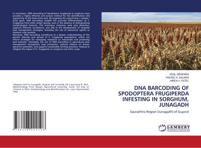 DNA BARCODING OF SPODOPTERA FRUGIPERDA INFESTING IN SORGHUM, JUNAGADH