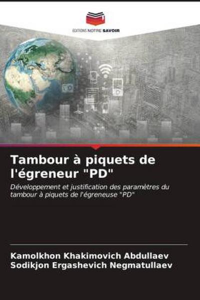Tambour à piquets de l’égreneur "PD"