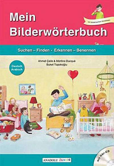 Mein Bilderwörterbuch, Deutsch - Arabisch, m. Audio-CD
