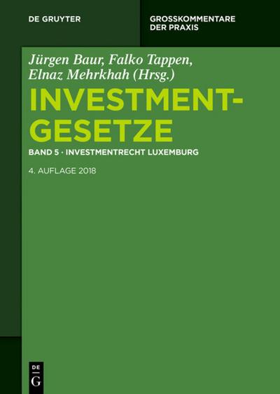 Investmentrecht Luxemburg