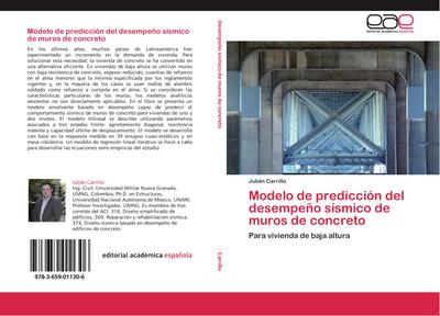 Modelo de predicción del desempeño sísmico de muros de concreto