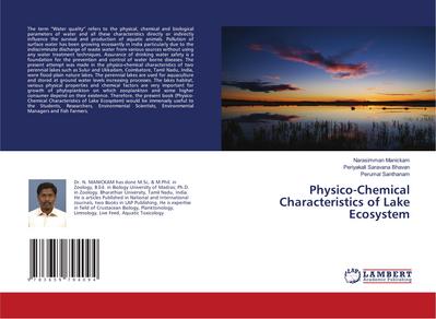 Physico-Chemical Characteristics of Lake Ecosystem