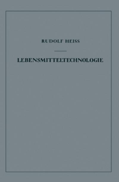 Lebensmitteltechnologie