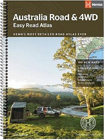 Autoatlas Australia Easy Read & 4WD