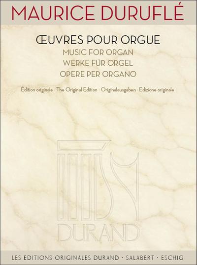 Ouevrespour Orgue