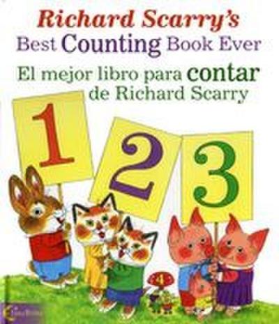 Richard Scarry’s Best Counting Book Ever / El Mejor Libro Para Contar de Richard Scarry