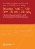 Engagement für die Erwachsenenbildung