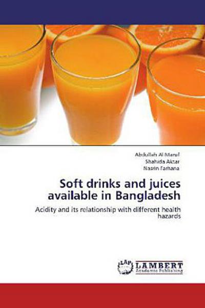 Soft drinks and juices available in Bangladesh