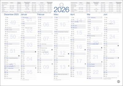 Tafelkalender A5 2026
