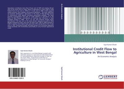 Institutional Credit Flow to Agriculture in West Bengal